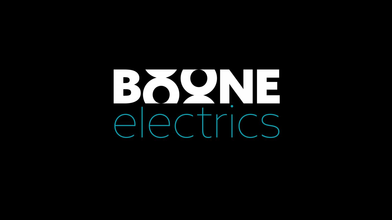 branding huisstijl boone electrics logo typografie