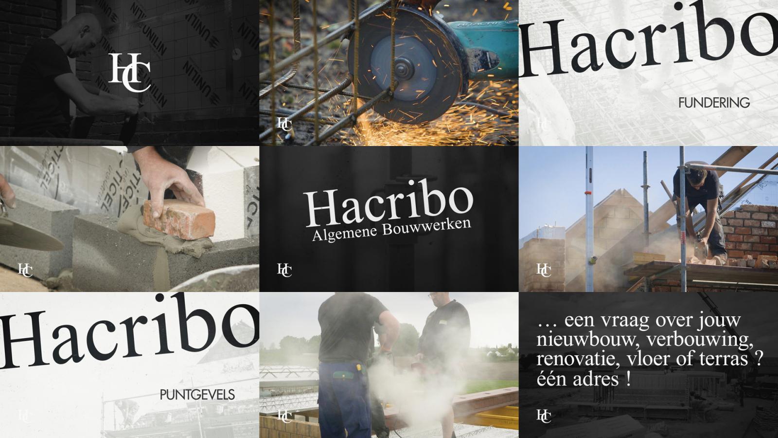moodboard bedrijfsfilm bouwwerken hacribo