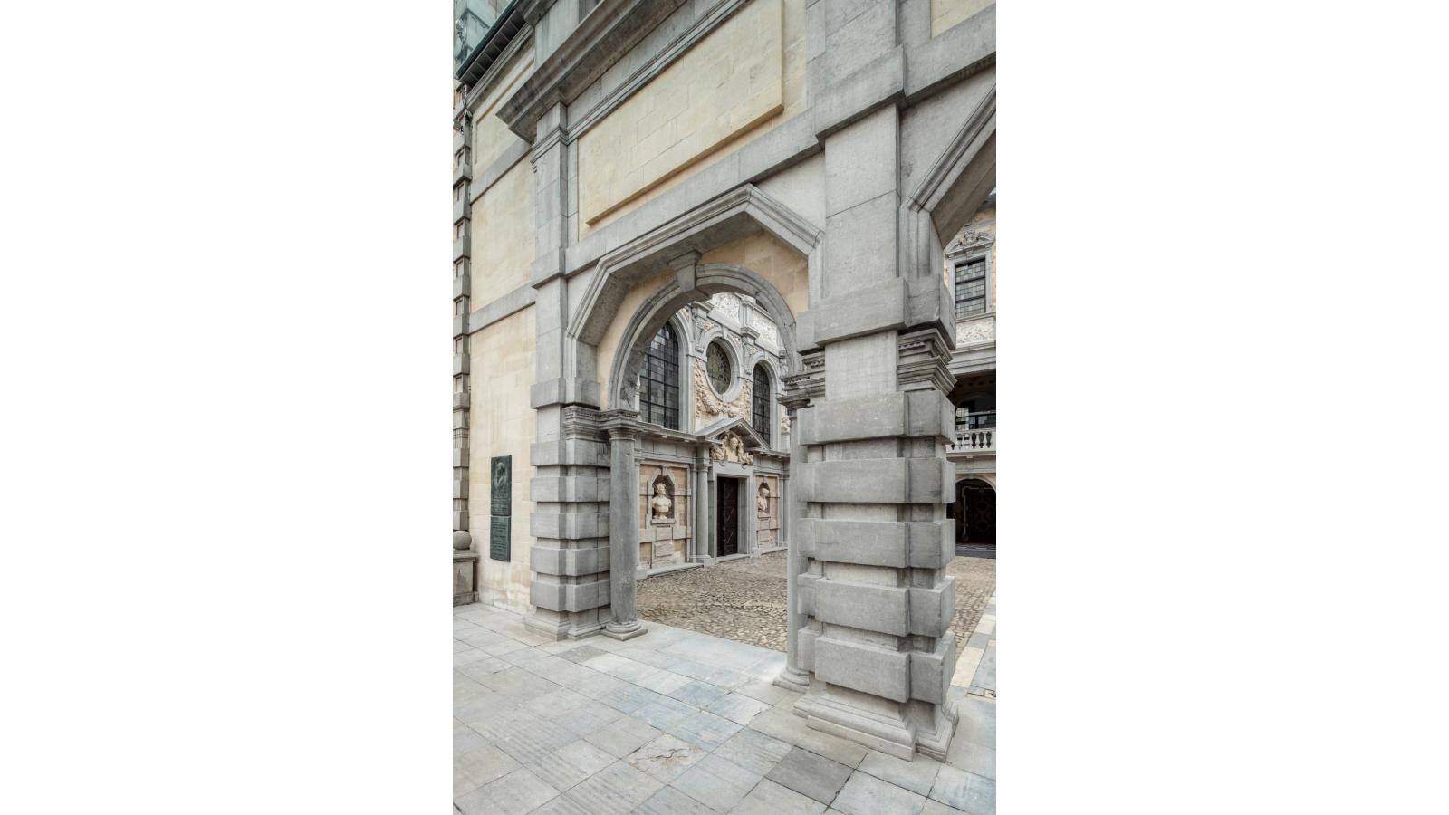 Rubenshuis Antwerpen erfgoed fotografie door Dtonic® detail portiek