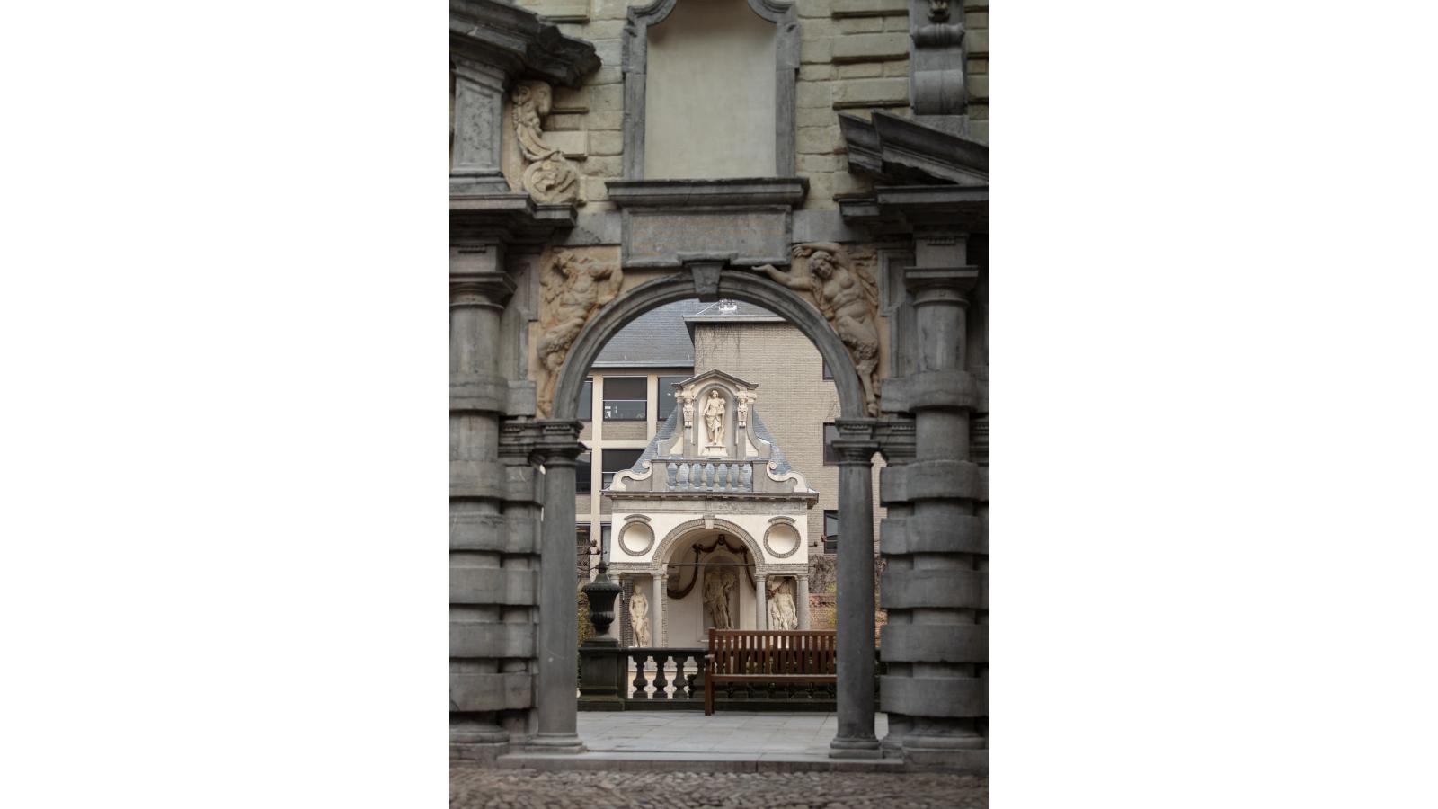 Rubenshuis Antwerpen erfgoed fotografie door Dtonic® portiek en paviljoen